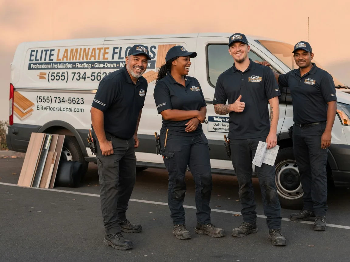Laminate flooring installation company in Camp, AR
